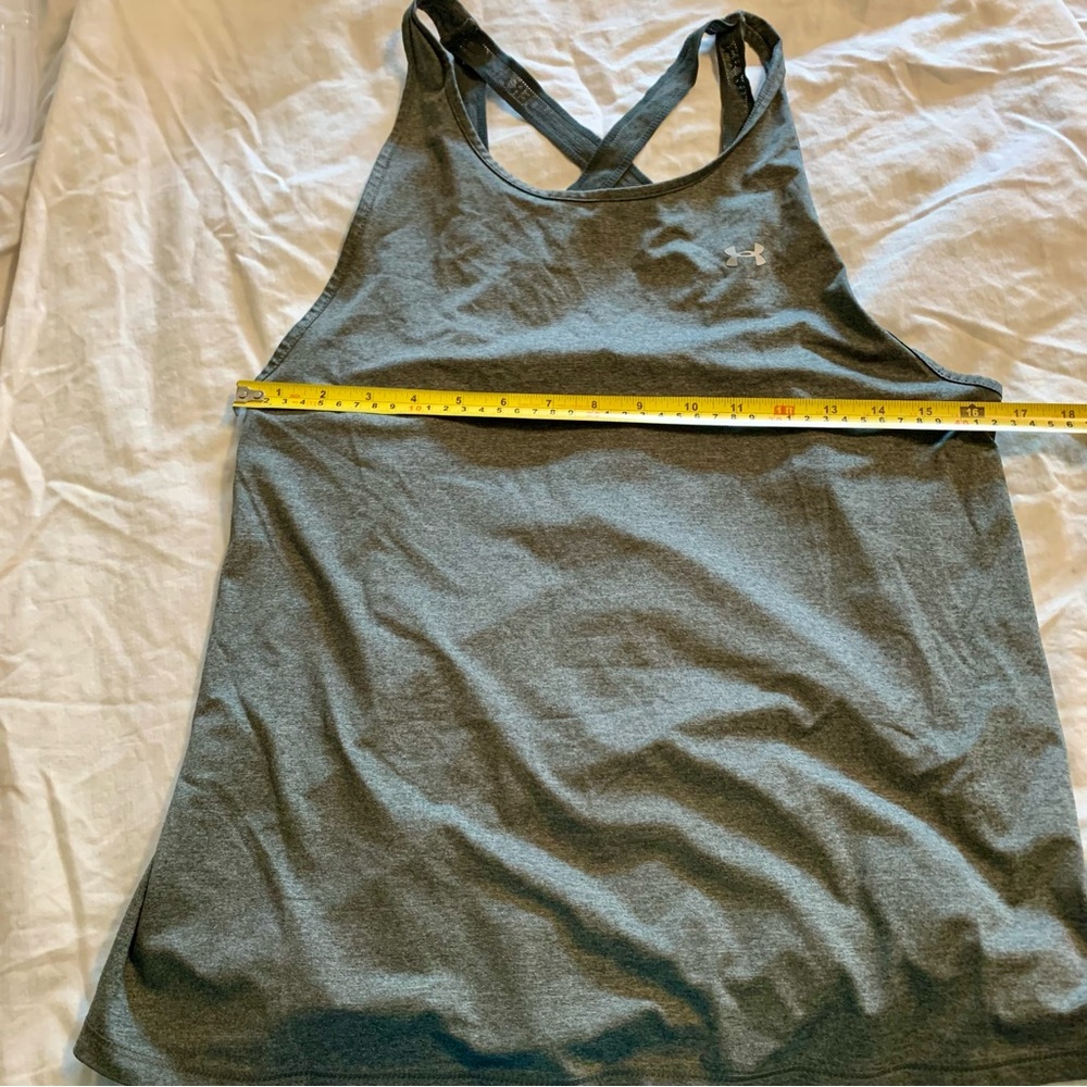 Under Armour grey workout tank
